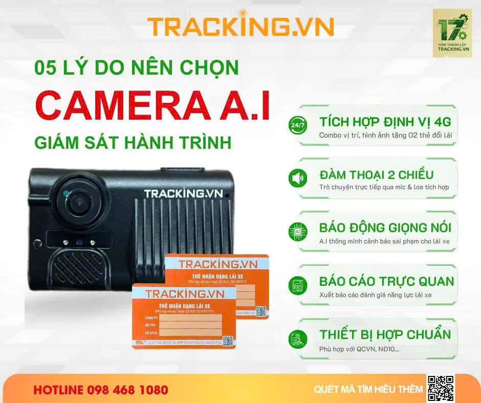 Camera nghị định 10 tích hợp AI
