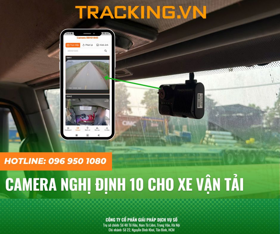 Nghị định số 10/2020/NĐ-CP yêu cầu bắt buộc lắp camera hành trình cho xe kinh doanh vận tải