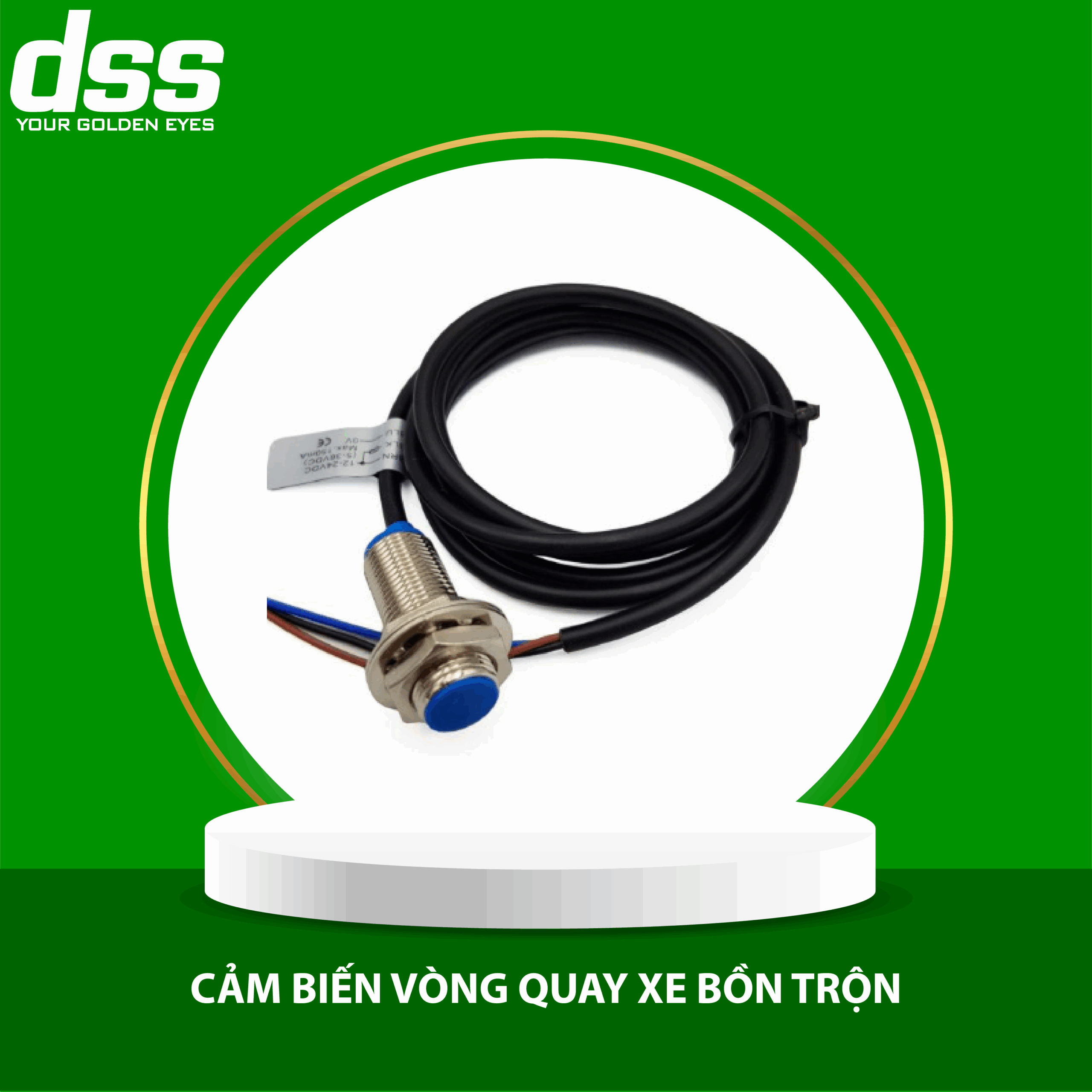 cảm biến vòng quay bồn trộn